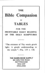 Bible Companion - Booklet