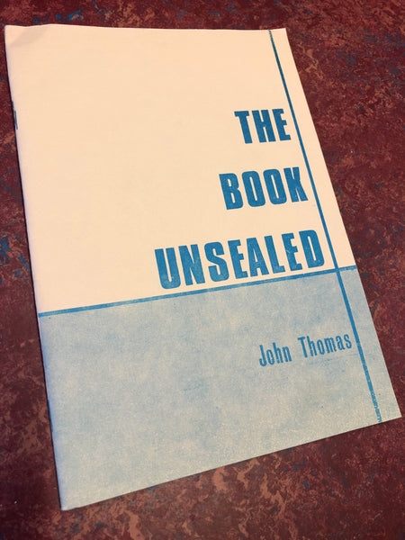 The Book Unsealed