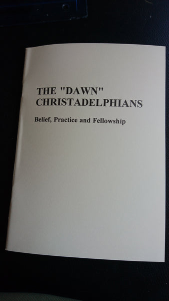 Belief, Practice and Fellowship