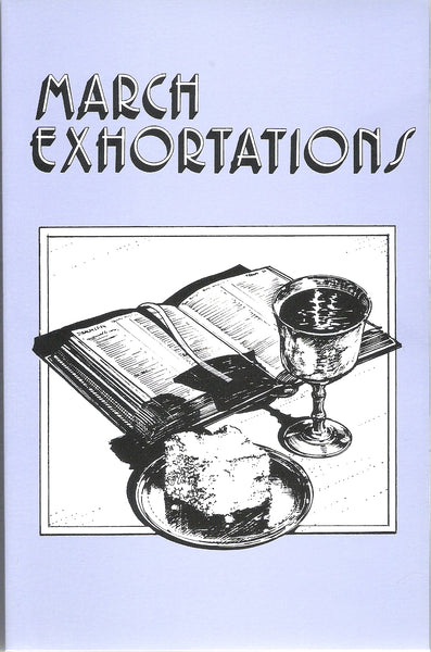 March Exhortations - .pdf edition