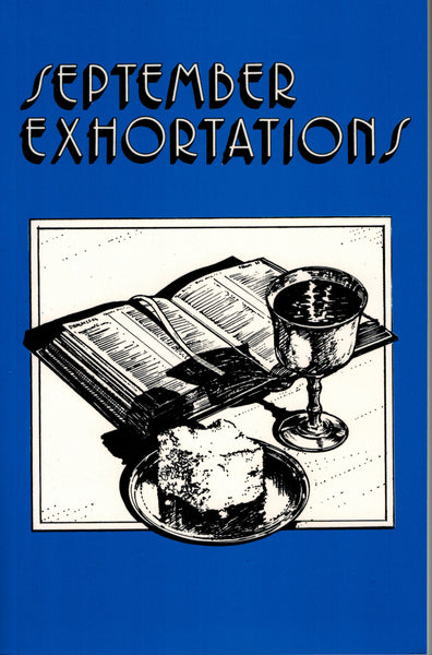 September Exhortations - .pdf edition