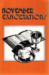 November Exhortations - .pdf edition